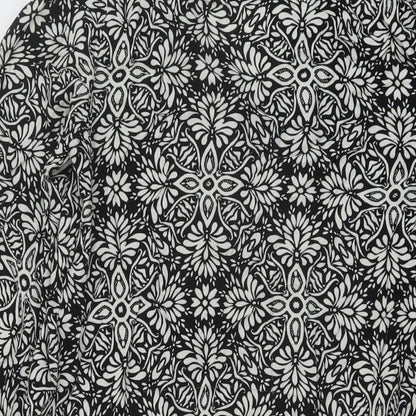 Womens UK Size M Zara Black Basic Blouse