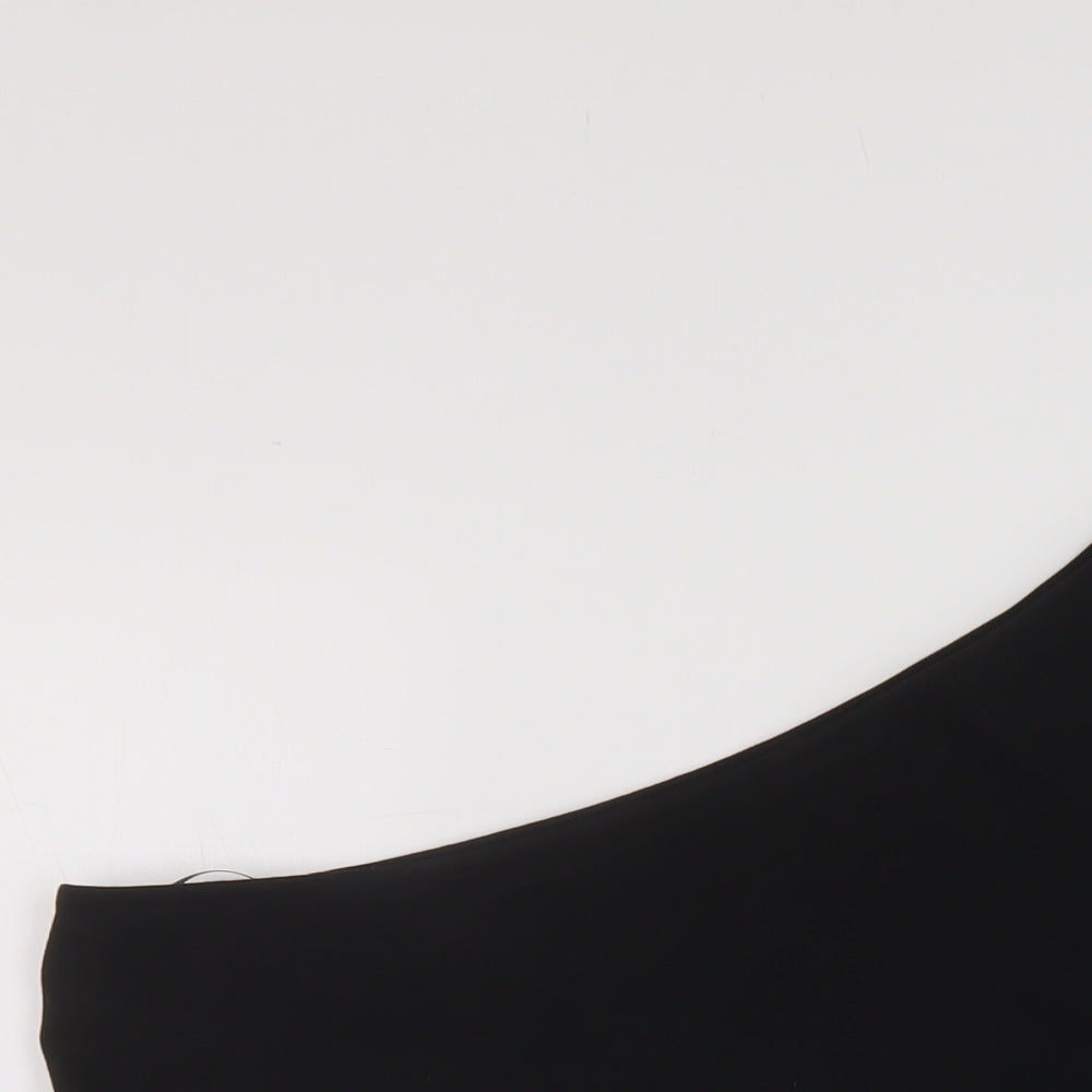 Autograph Womens Black Polyester Basic Tank Size 20 One Shoulder