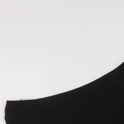 Autograph Womens Black Polyester Basic Tank Size 20 One Shoulder