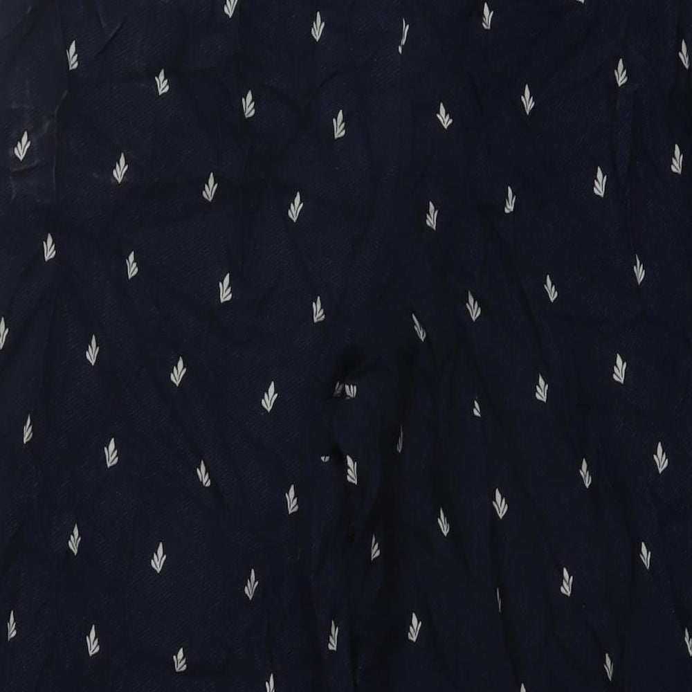 Womens UK Size 10 Marks and Spencer Regular Fit  Blue Trousers