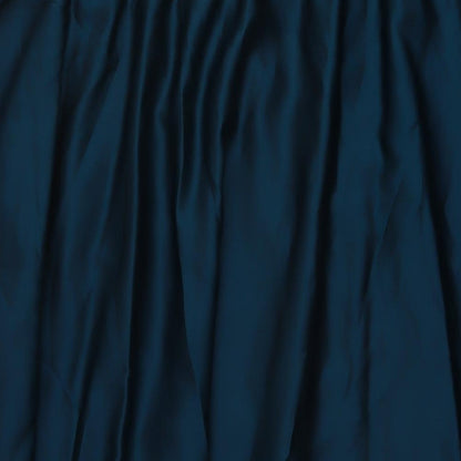 Marks and Spencer Womens Blue Polyester A-Line Skirt Size 14 Drawstring