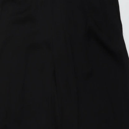 Womens UK Size S Zara Regular Fit  Black Trousers