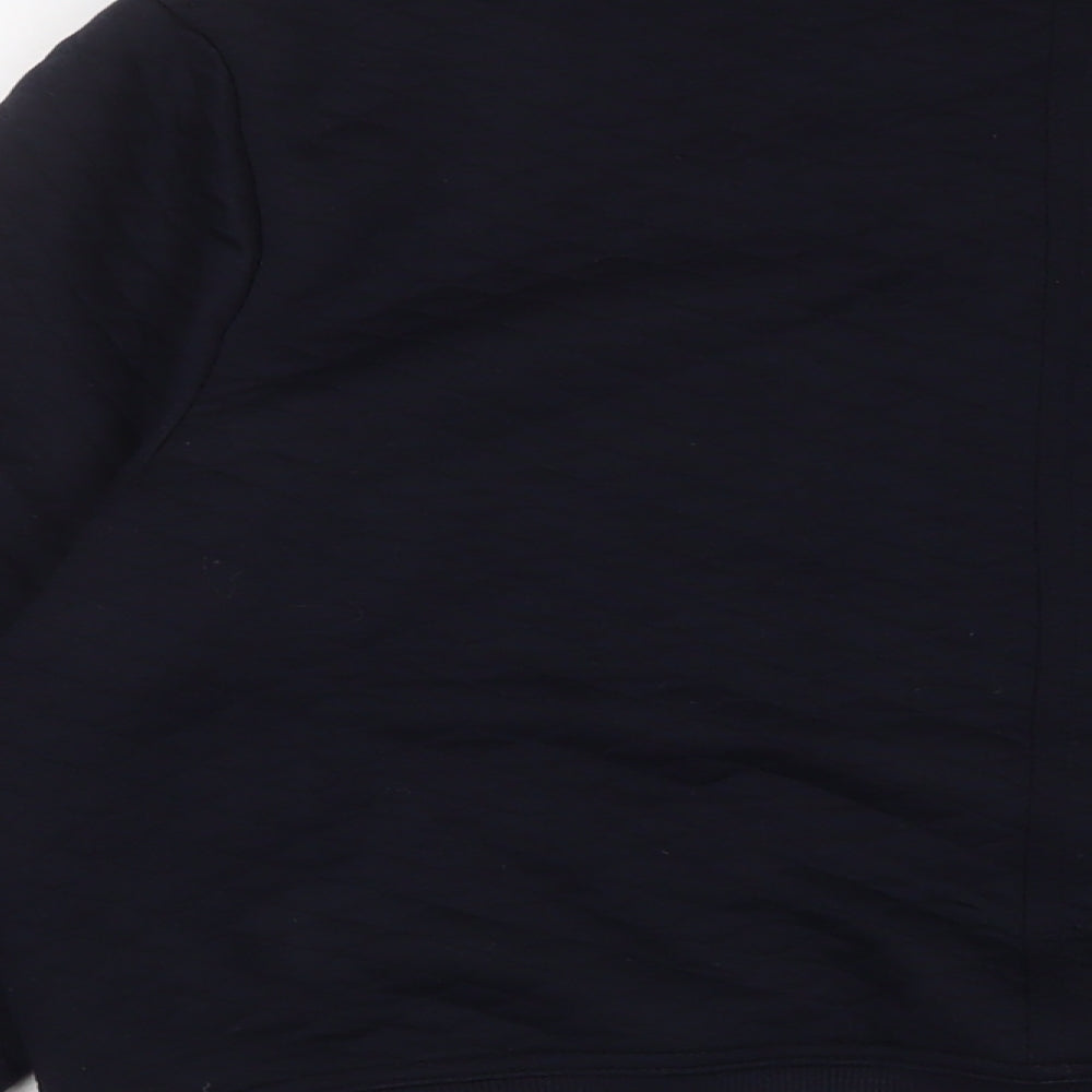 Womens UK Size 14 Marks and Spencer Blue Full Zip Sweatshirt