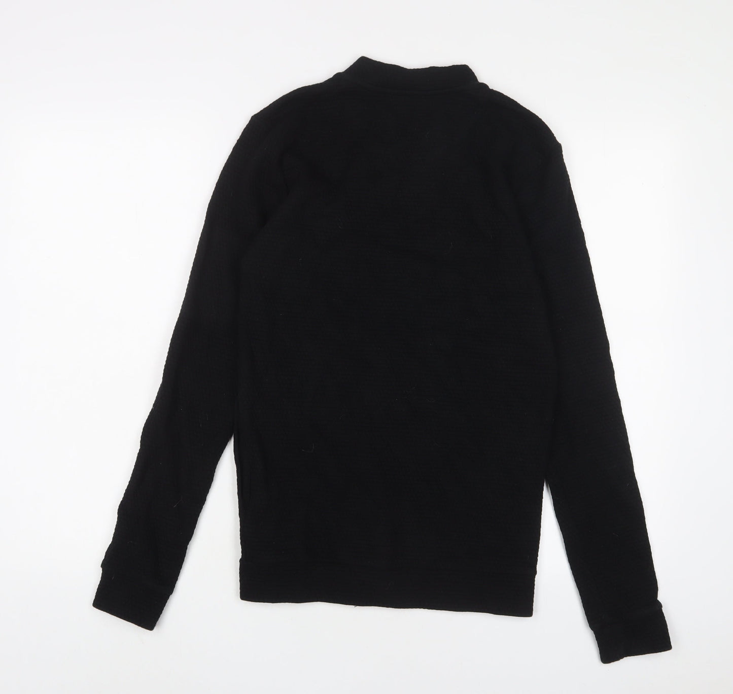 Mens UK Size XS NEXT Black Full Zip Sweatshirt