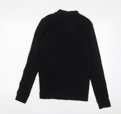 Mens UK Size XS NEXT Black Full Zip Sweatshirt