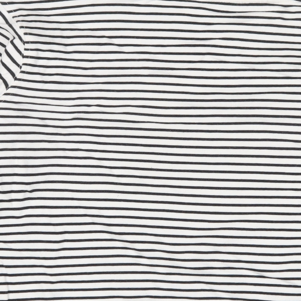 Womens UK Size S Marks and Spencer White Pullover Sweatshirt