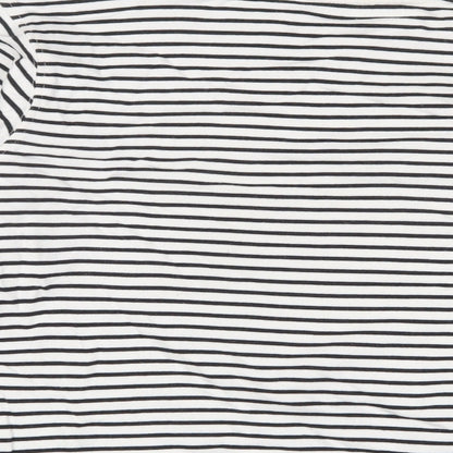 Womens UK Size S Marks and Spencer White Pullover Sweatshirt