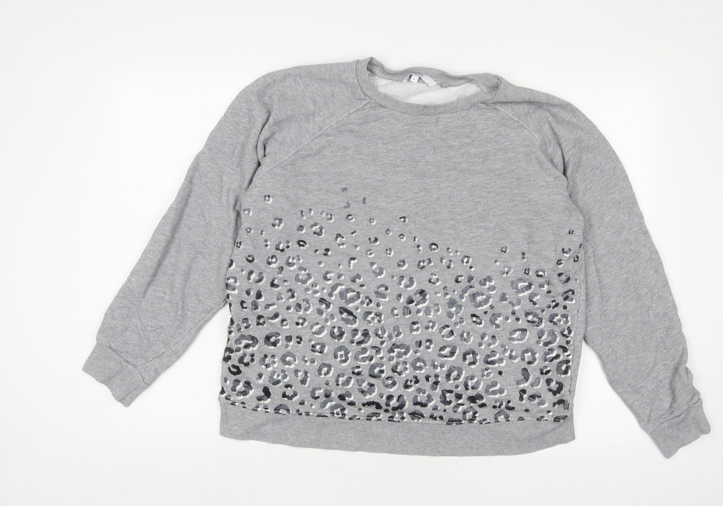Womens UK Size L NEXT Grey Pullover Sweatshirt