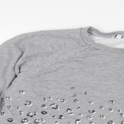 Womens UK Size L NEXT Grey Pullover Sweatshirt