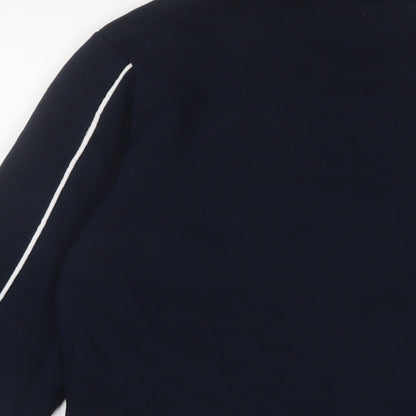 Mens UK Size S Closure Blue Pullover Sweatshirt