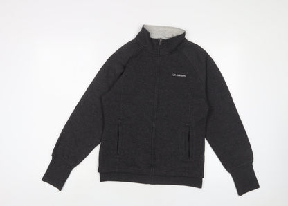 Womens UK Size 8 LA Gear Grey Full Zip Sweatshirt