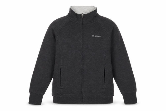 Womens UK Size 8 LA Gear Grey Full Zip Sweatshirt