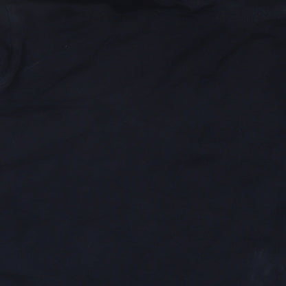 Marks and Spencer Mens Blue Cotton Polo Size 2XL Collared Button