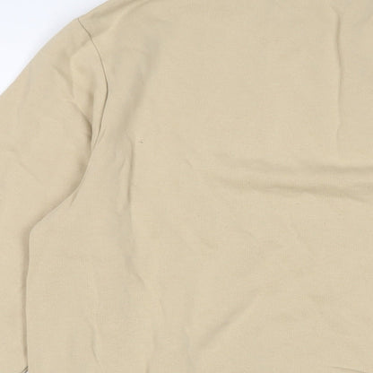 Mens UK Size S H&M Beige Pullover Sweatshirt