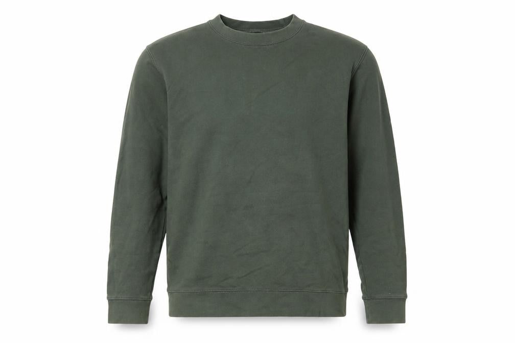 Mens UK Size XS Topman Green Pullover Sweatshirt