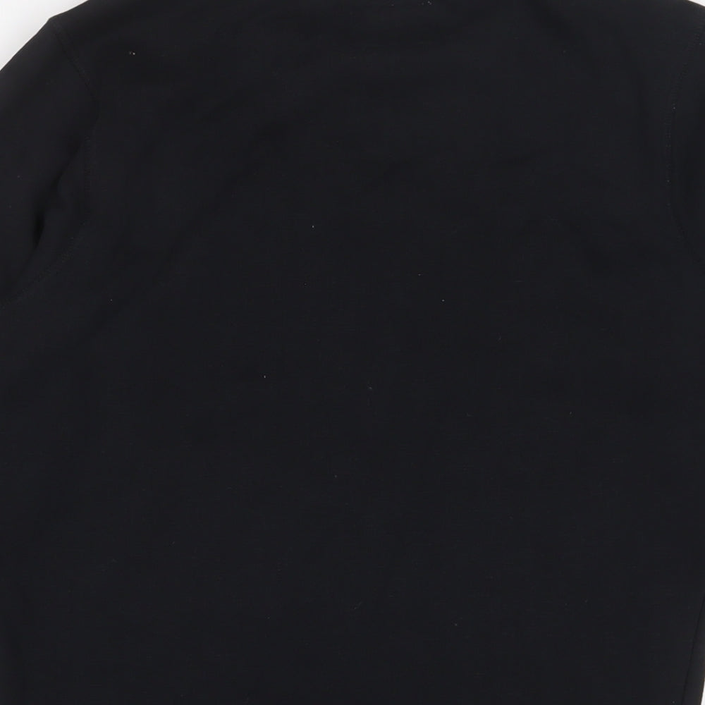 NEXT Boys Black Cotton Pullover Sweatshirt Size 10 Years Pullover