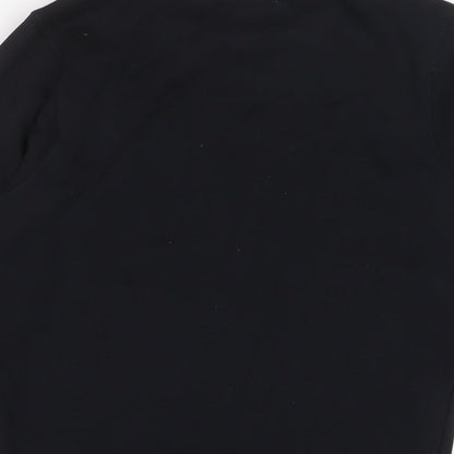 NEXT Boys Black Cotton Pullover Sweatshirt Size 10 Years Pullover