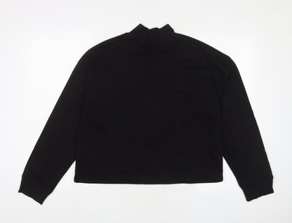 Zara Womens Black Cotton Pullover Sweatshirt Size M Pullover - New York