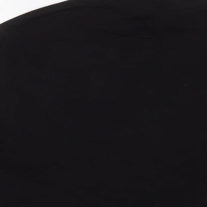 Zara Womens Black Cotton Pullover Sweatshirt Size M Pullover - New York