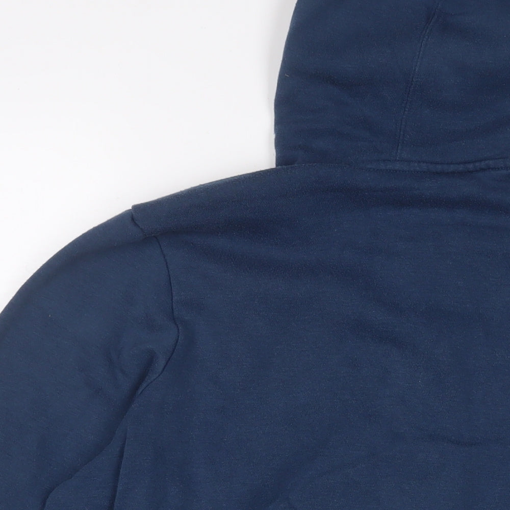 Mens UK Size S Slazenger Blue Full Zip Hoodie