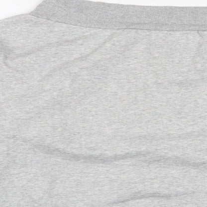 H&M Womens Grey Cotton Pullover Sweatshirt Size M Pullover