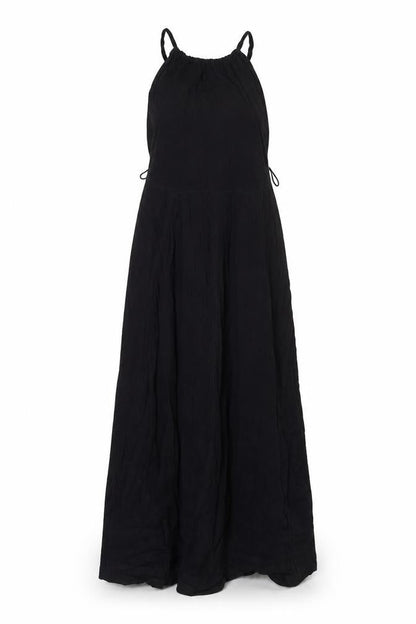 Gap Womens Black Viscose A-Line Size S Crew Neck Pullover