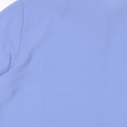 Womens UK Size 16 BHS Purple Basic Button-Up