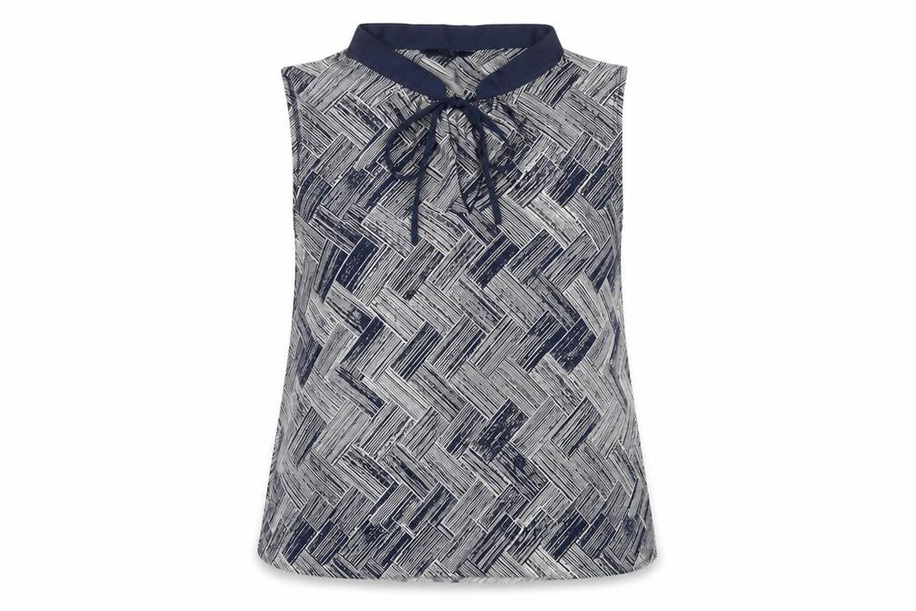 Womens UK Size 10 NEXT Blue Basic Tank