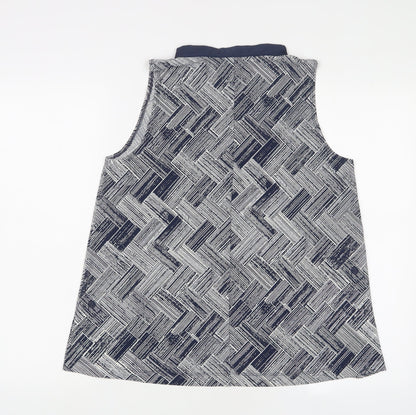 Womens UK Size 10 NEXT Blue Basic Tank