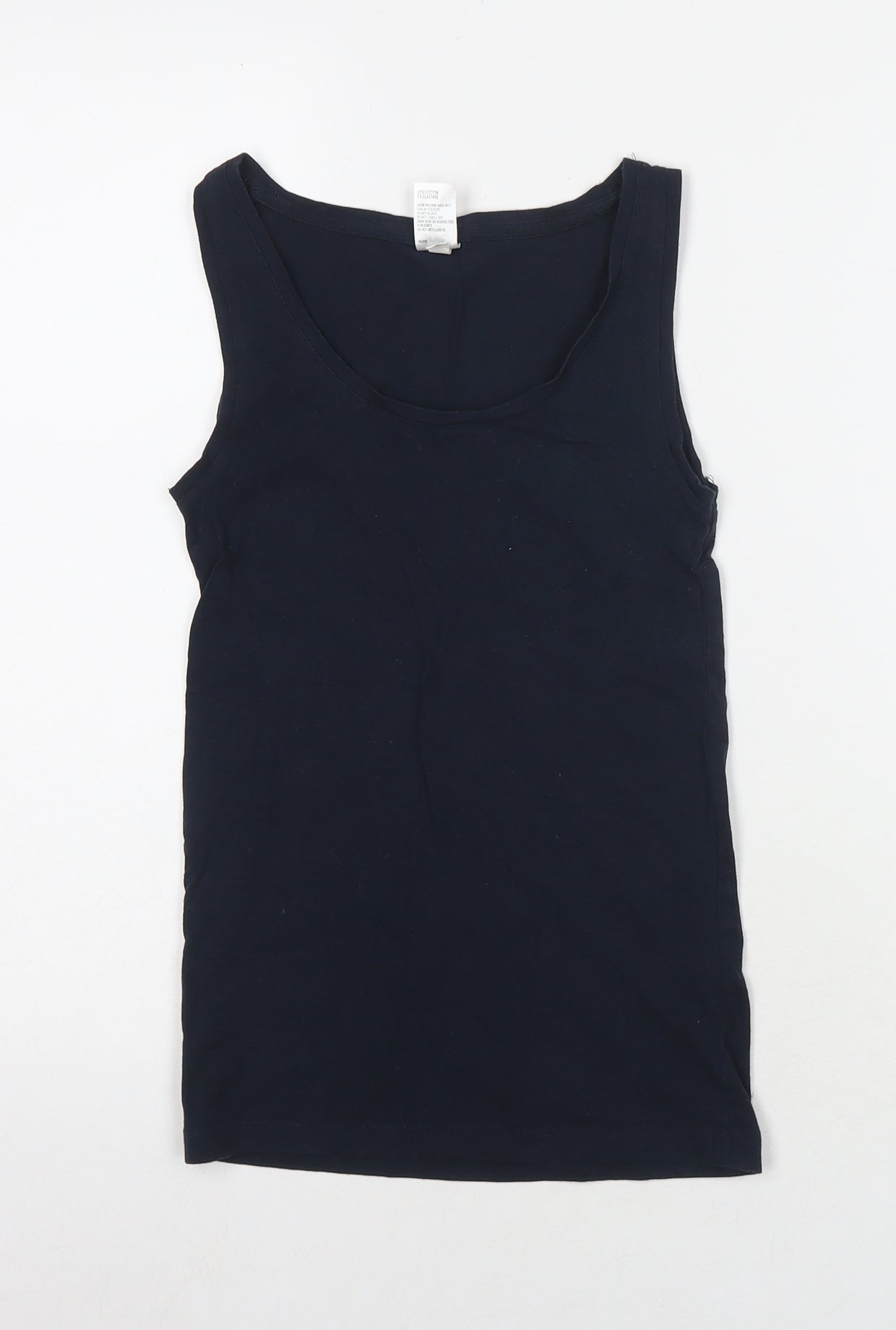 Womens UK Size 6 ANKO Blue Basic Tank