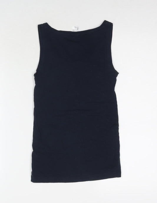 Womens UK Size 6 ANKO Blue Basic Tank