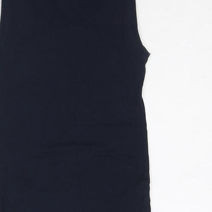 Womens UK Size 6 ANKO Blue Basic Tank