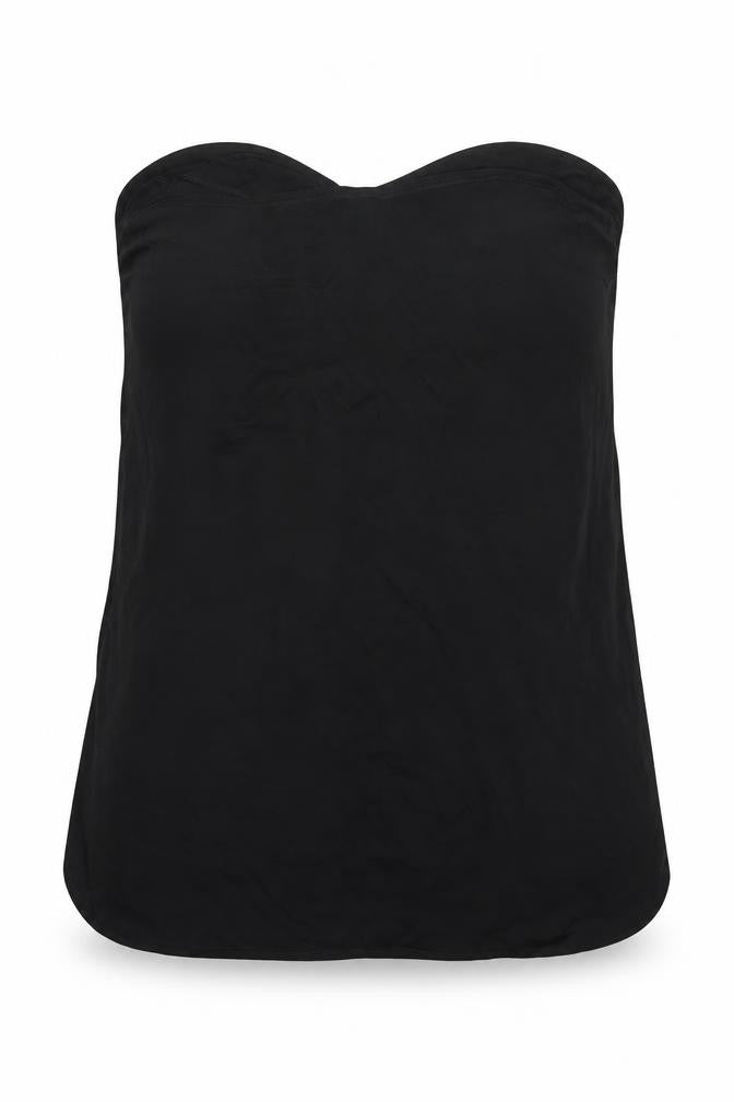 Womens UK Size 12 River Island Black Basic Blouse