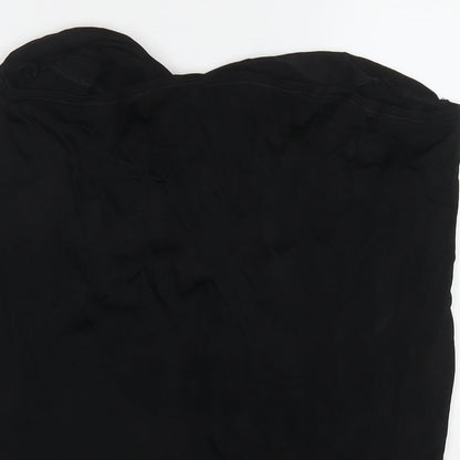 Womens UK Size 12 River Island Black Basic Blouse
