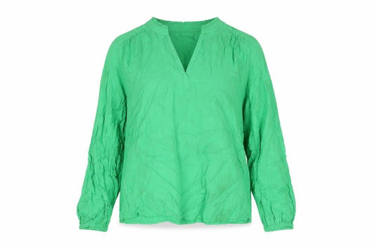 Womens UK Size 8 Marks and Spencer Green Basic T-Shirt