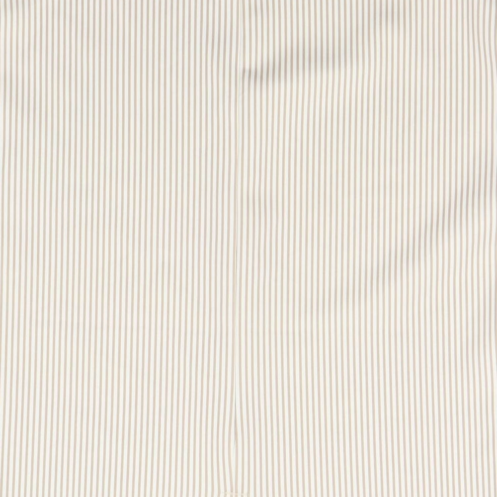 Marks and Spencer Womens Beige Striped Polyester Straight & Pencil Skirt Size 12 - Flowers