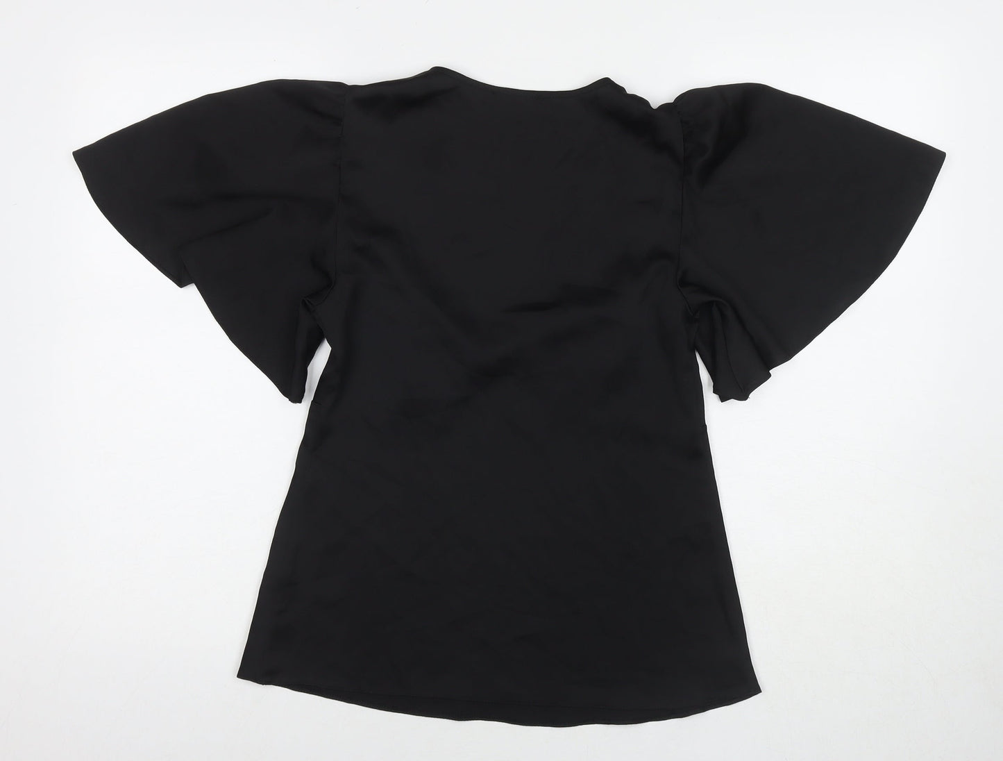 Womens UK Size 8 Friends Like These Black Basic T-Shirt
