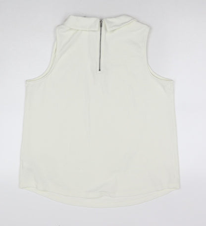 Womens UK Size 18 NEXT White Basic Blouse