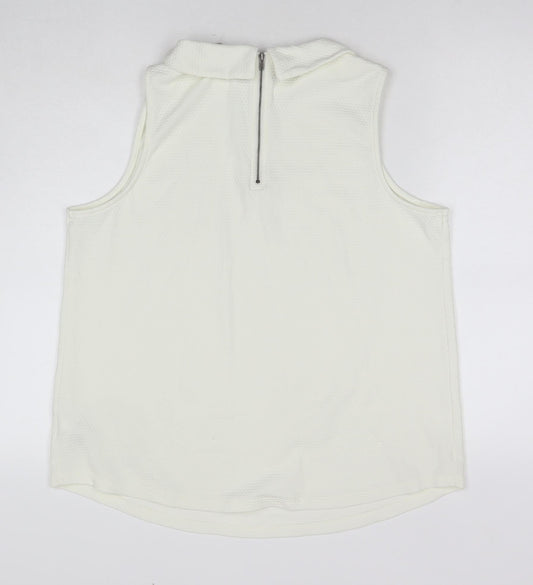 Womens UK Size 18 NEXT White Basic Blouse