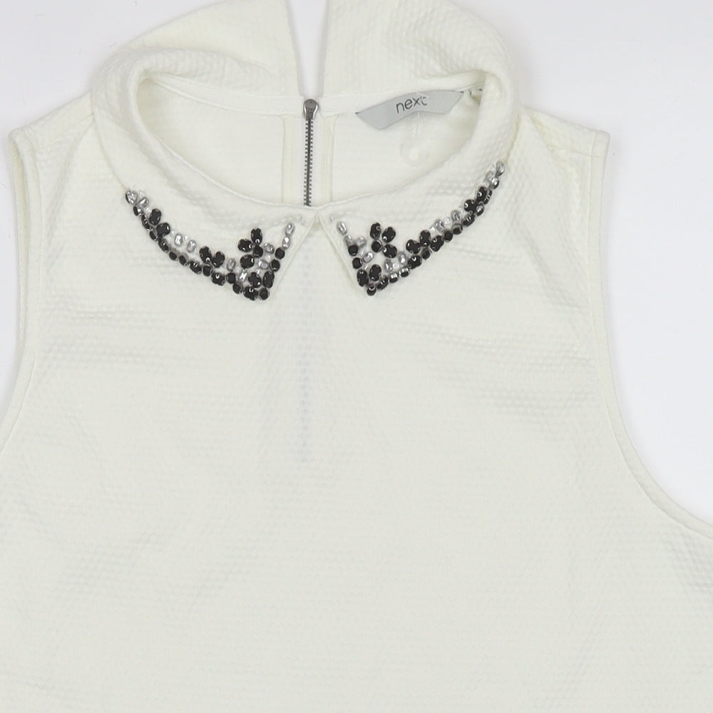 Womens UK Size 18 NEXT White Basic Blouse