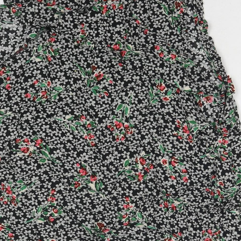 Womens UK Size L Zara Multicoloured Basic Tank