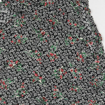 Womens UK Size L Zara Multicoloured Basic Tank