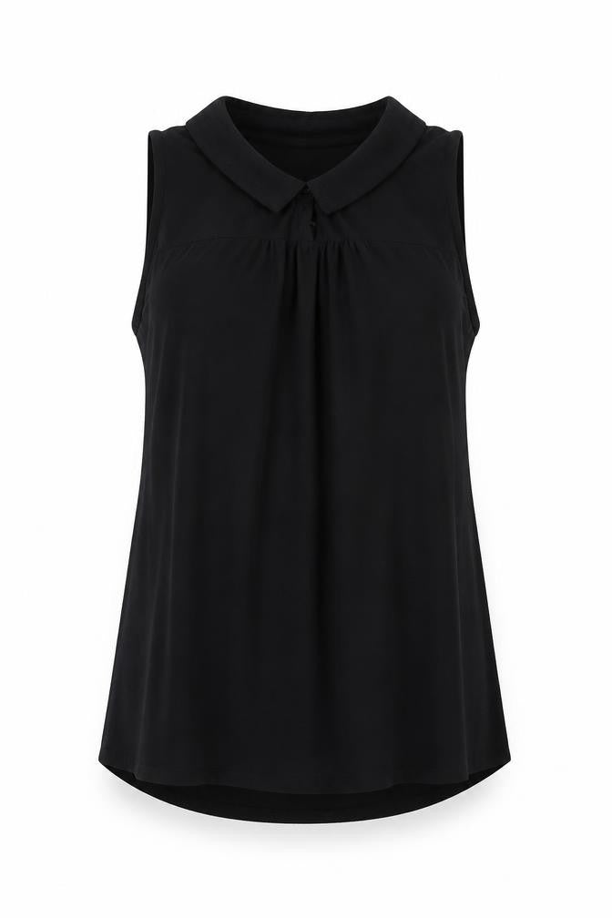 Womens UK Size 10 NEXT Black Basic Tank