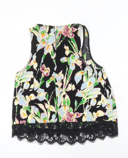 Womens UK Size 8 Topshop Multicoloured Camisole Blouse