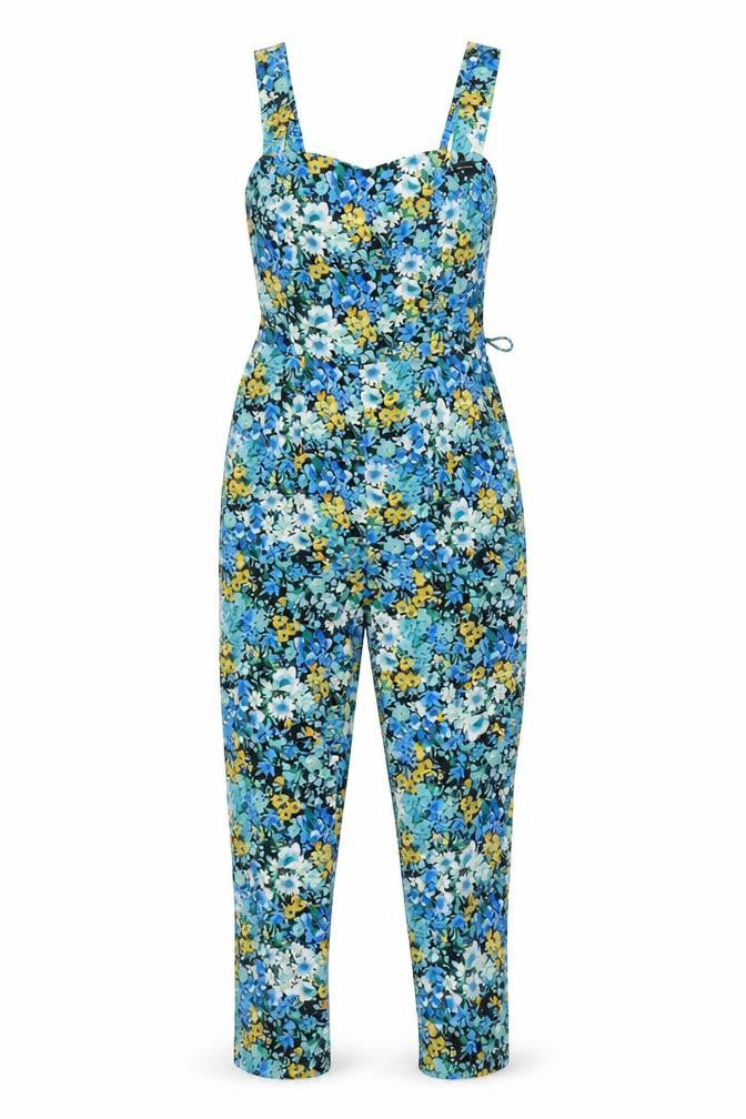 Womens UK Size 10 Dorothy Perkins One-Piece Multicoloured Jumpsuit