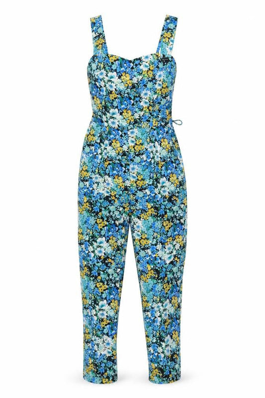 Womens UK Size 10 Dorothy Perkins One-Piece Multicoloured Jumpsuit