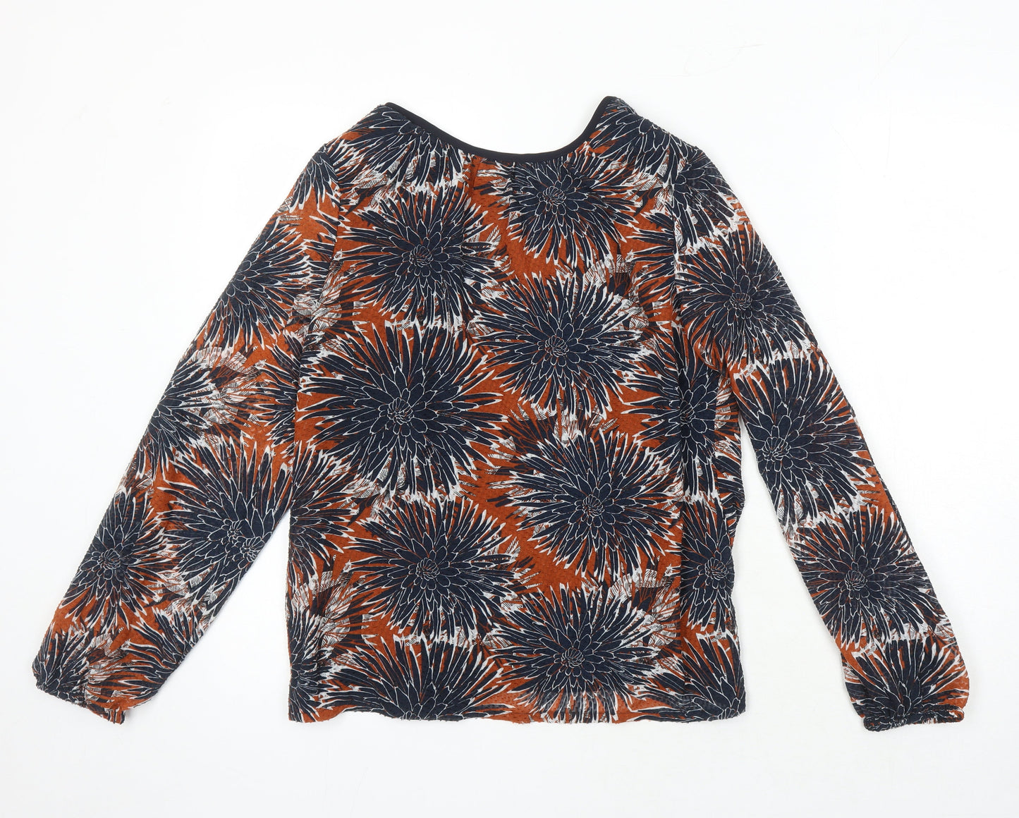 Womens UK Size 10 H&M Multicoloured Tunic Blouse
