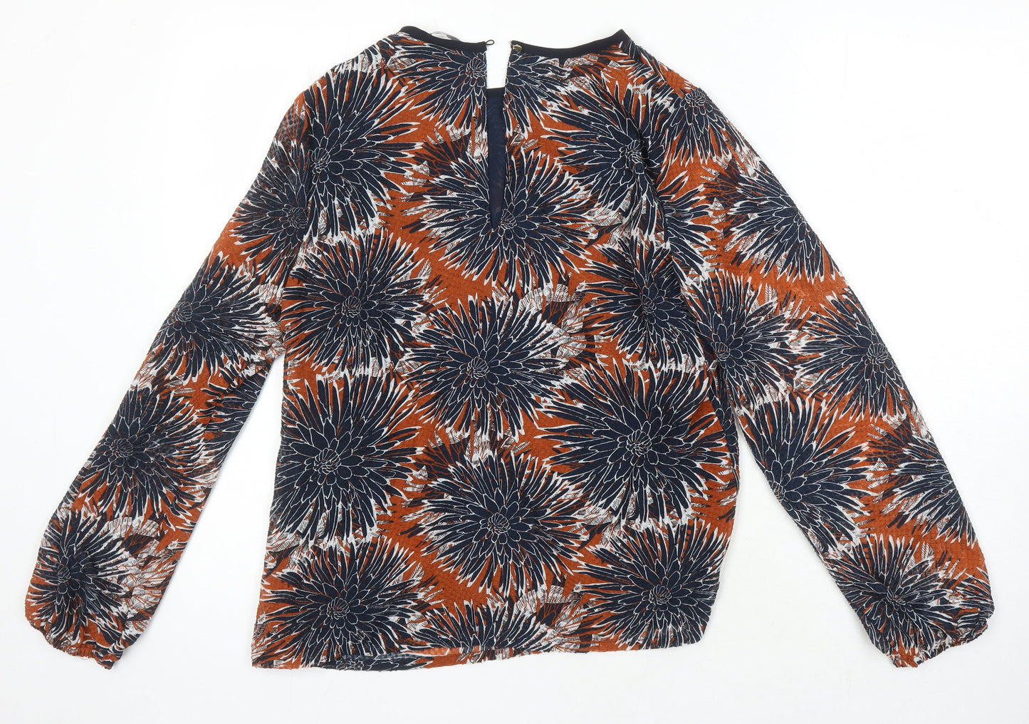 Womens UK Size 10 H&M Multicoloured Tunic Blouse