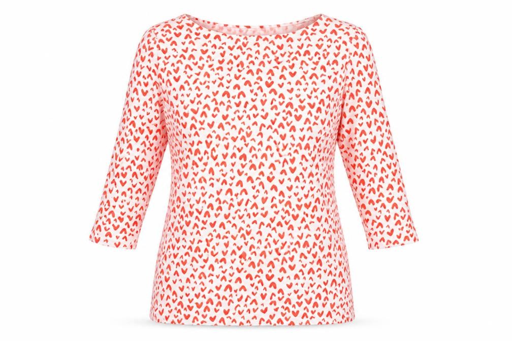 Womens UK Size 10 M&S Multicoloured Jersey Blouse