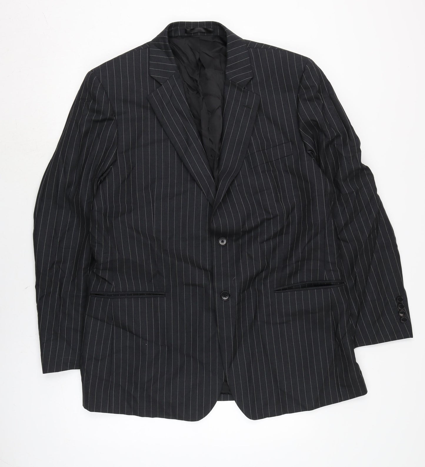 Mens UK Size 44 Brook Taverner Black Jacket